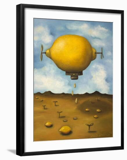 Lemon Drops-Leah Saulnier-Framed Giclee Print