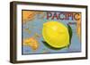 Lemon Fruit Label, 1940-null-Framed Giclee Print