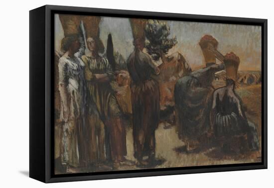 Lemon Gatherers-Duncan Grant-Framed Stretched Canvas