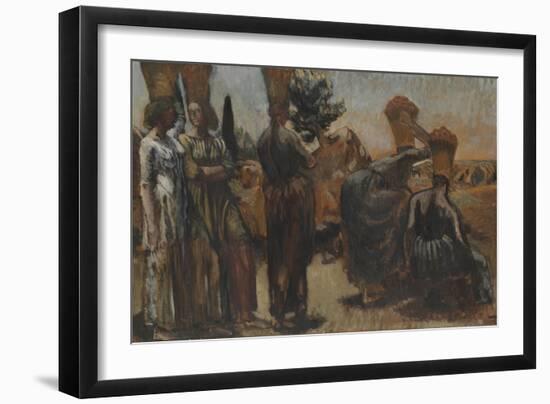 Lemon Gatherers-Duncan Grant-Framed Giclee Print