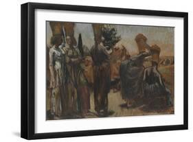 Lemon Gatherers-Duncan Grant-Framed Giclee Print