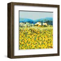 Lemon Grove, Tuscany-Hazel Barker-Framed Art Print