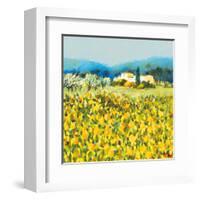 Lemon Grove, Tuscany-Hazel Barker-Framed Art Print