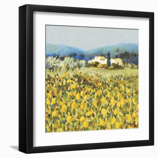 Lemon Grove, Tuscany-Hazel Barker-Framed Giclee Print