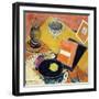 Lemon, Jugs and Books-Mildred Bendall-Framed Giclee Print