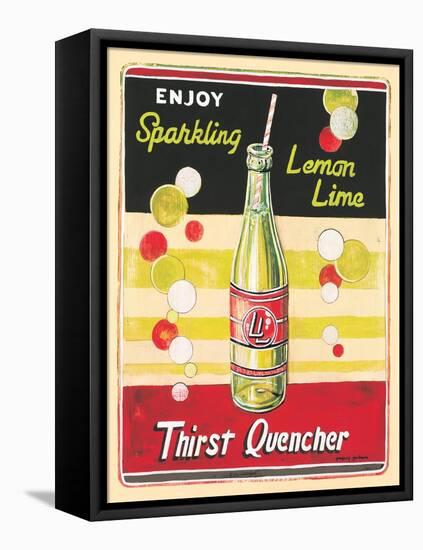 Lemon Lime-Gregory Gorham-Framed Stretched Canvas