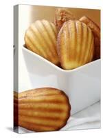 Lemon Madeleines in a Dish-Alain Caste-Stretched Canvas