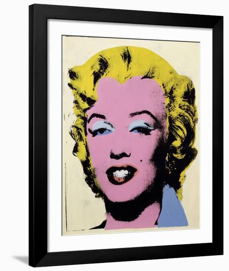 Lemon Marilyn, 1962-Andy Warhol-Framed Art Print