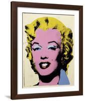 Lemon Marilyn, 1962-Andy Warhol-Framed Art Print