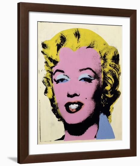 Lemon Marilyn, 1962-Andy Warhol-Framed Art Print