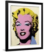 Lemon Marilyn, 1962-Andy Warhol-Framed Art Print