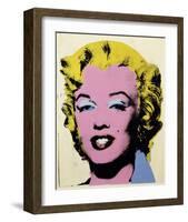 Lemon Marilyn, 1962-Andy Warhol-Framed Giclee Print