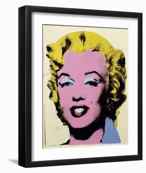 Lemon Marilyn, 1962-Andy Warhol-Framed Giclee Print