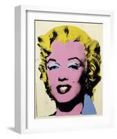 Lemon Marilyn, 1962-Andy Warhol-Framed Giclee Print