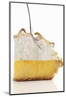 Lemon Meringue Pie with a Fork-Clinton Hussey-Mounted Photographic Print