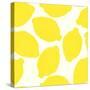 Lemon Pattern-TashaNatasha-Stretched Canvas