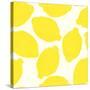 Lemon Pattern-TashaNatasha-Stretched Canvas