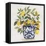 Lemon Plant I-Asia Jensen-Framed Stretched Canvas