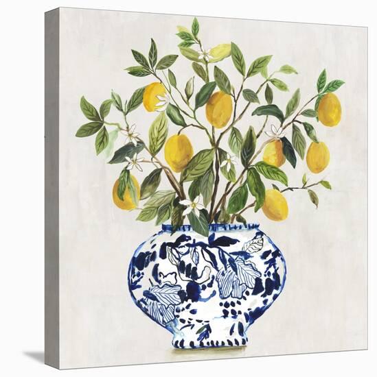 Lemon Plant II-Asia Jensen-Stretched Canvas