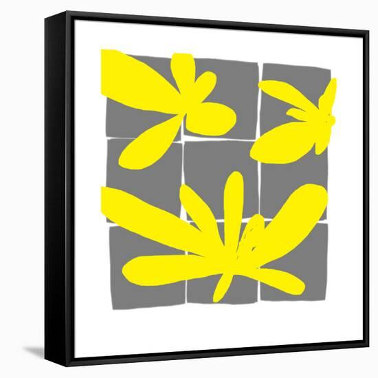 Lemon Pop Four-Jan Weiss-Framed Stretched Canvas
