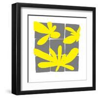 Lemon Pop Four-Jan Weiss-Framed Art Print