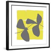 Lemon Pop One-Jan Weiss-Framed Art Print