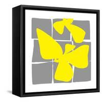 Lemon Pop Three-Jan Weiss-Framed Stretched Canvas