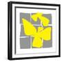 Lemon Pop Three-Jan Weiss-Framed Art Print