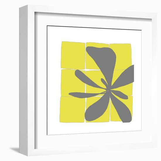 Lemon Pop Two-Jan Weiss-Framed Art Print