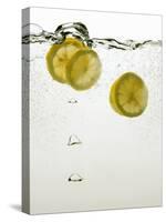 Lemon Slices in Water-Paul Blundell-Stretched Canvas