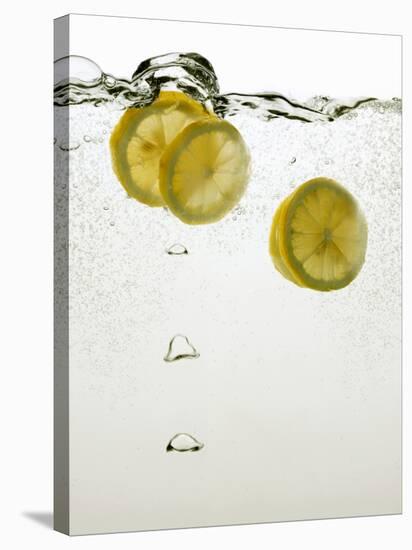 Lemon Slices in Water-Paul Blundell-Stretched Canvas