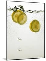 Lemon Slices in Water-Paul Blundell-Mounted Photographic Print