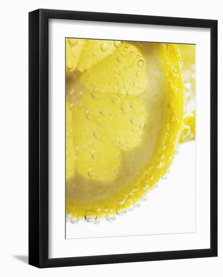 Lemon Slices in Water-Victoria Firmston-Framed Photographic Print