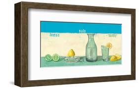 Lemon & Soda-Anna Flores-Framed Art Print