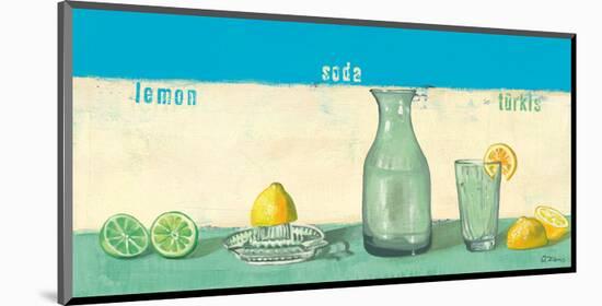 Lemon & Soda-Anna Flores-Mounted Art Print
