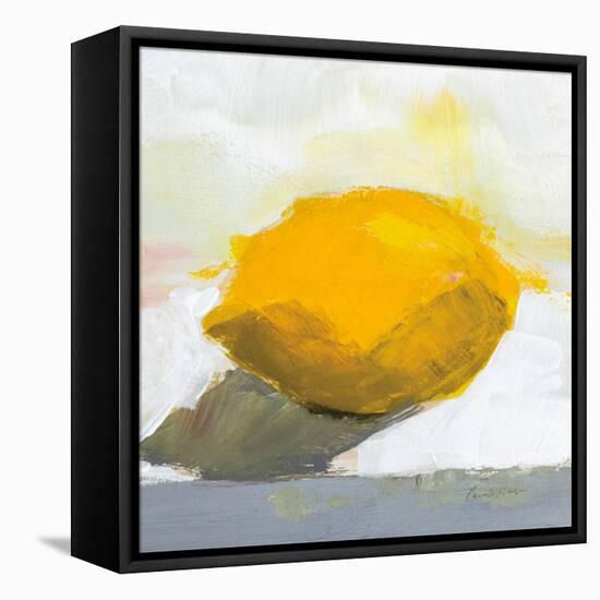 Lemon Still Life-Pamela Munger-Framed Stretched Canvas