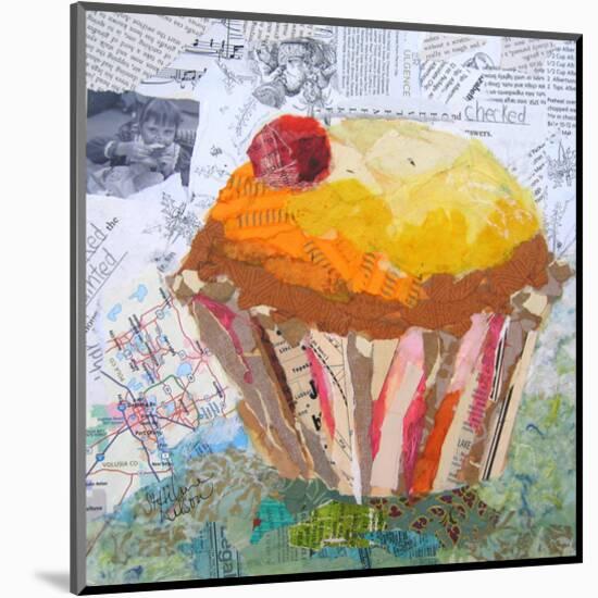 Lemon Tea Cake-null-Mounted Art Print