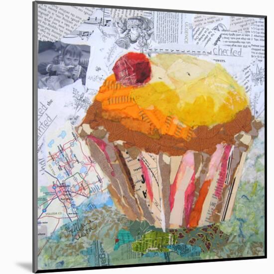 Lemon Tea Cake-null-Mounted Art Print