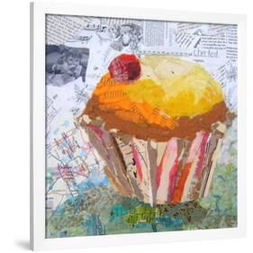 Lemon Tea Cake-null-Framed Art Print