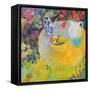 Lemon Tea in the Garden-Sylvia Paul-Framed Stretched Canvas