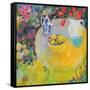 Lemon Tea in the Garden-Sylvia Paul-Framed Stretched Canvas
