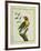 Lemon-Throated Barbet-Georges-Louis Buffon-Framed Giclee Print