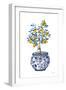 Lemon Tree in Chinoiserie I-Yvette St. Amant-Framed Art Print