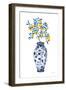 Lemon Tree in Chinoiserie II-Yvette St. Amant-Framed Art Print