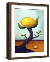 Lemon Tree Surreal-Leah Saulnier-Framed Giclee Print