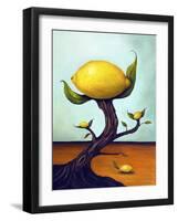 Lemon Tree Surreal-Leah Saulnier-Framed Giclee Print