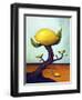 Lemon Tree Surreal-Leah Saulnier-Framed Giclee Print