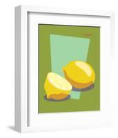 Lemon-ATOM-Framed Giclee Print