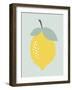 Lemon-Nanamia Design-Framed Art Print