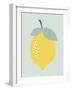 Lemon-Nanamia Design-Framed Art Print